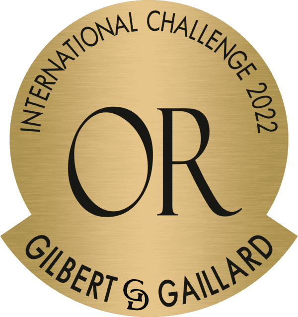 médaille or Concours Gilbert & Gaillard 2022