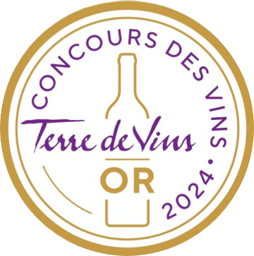 gold medal Concours Terre de vin 2024