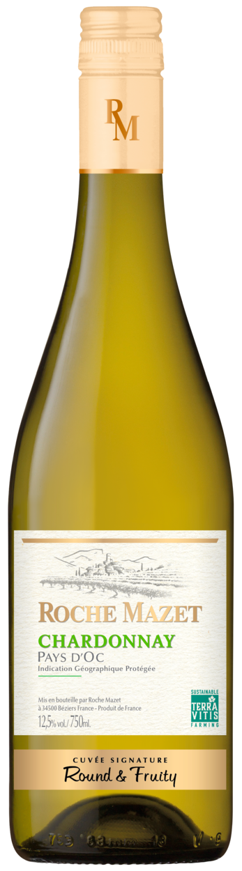 Bouteille chardonnay vis