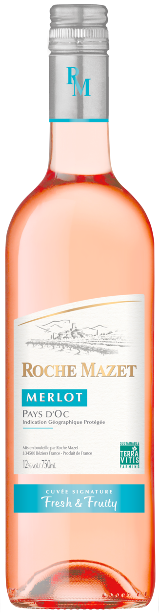Bouteille merlot vis