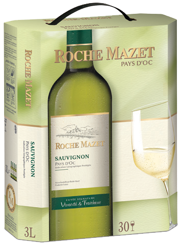 Bag in Box BIB vin blanc Roche Mazet Signature Sauvignon Blanc